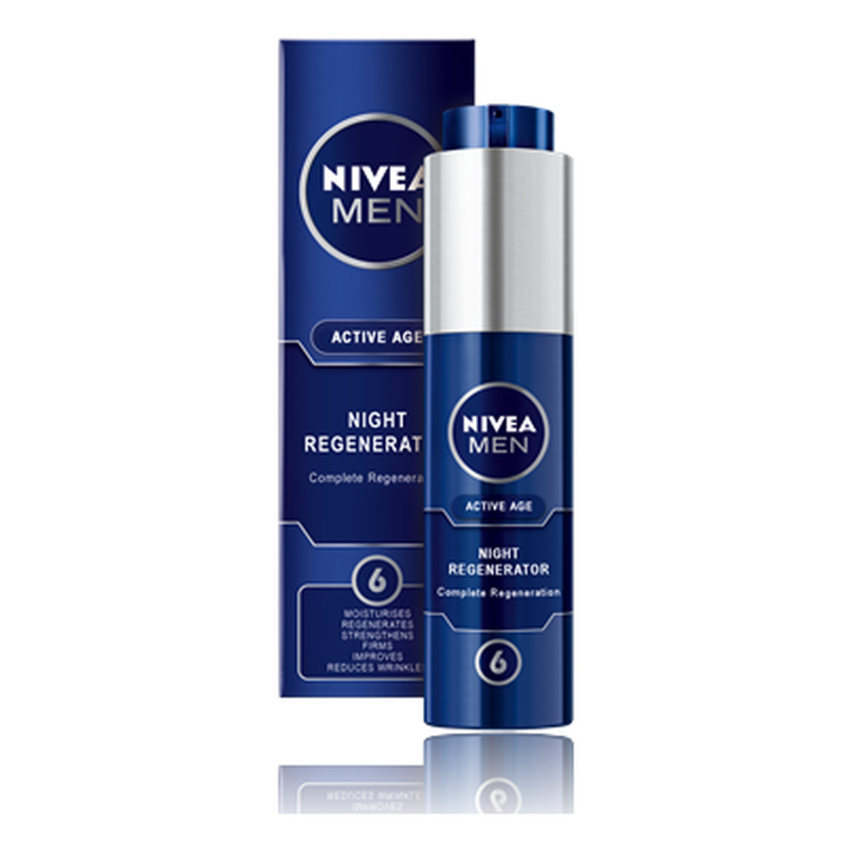 Nivea Active Age Men Krem Na Noc Regenerujący 50ml