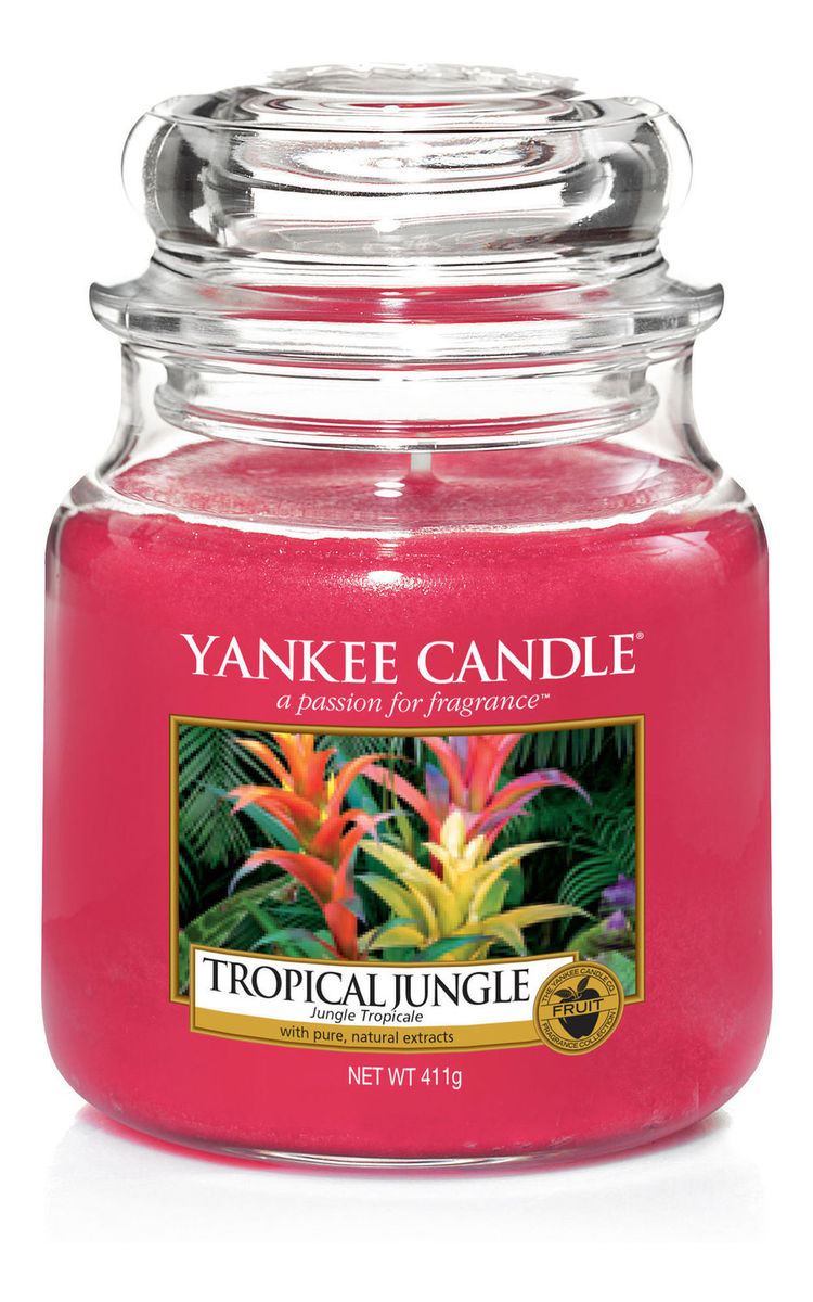 średnia świeczka zapachowa Tropical Jungle