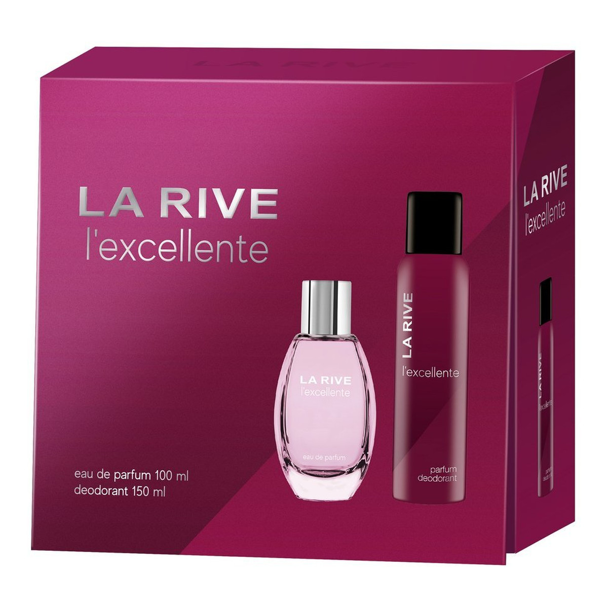 La Rive for Woman L`Excellente Zestaw prezentowy (dezodorant 150ml+woda perfumowana )