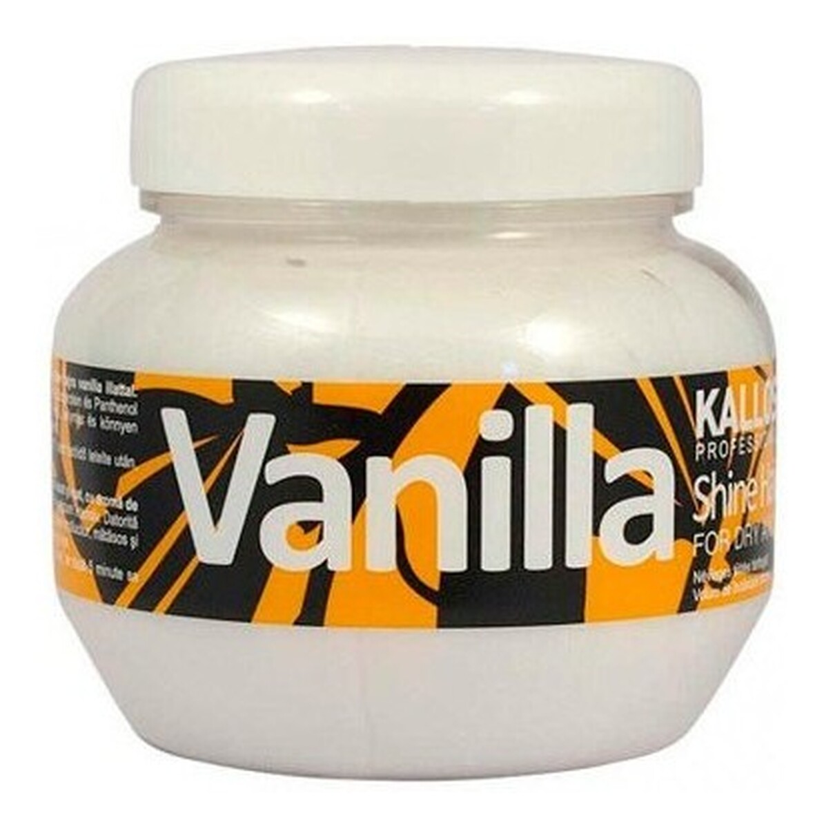 Shine Hair Mask nabłyszczajaca maska waniliowa do włosów suchych