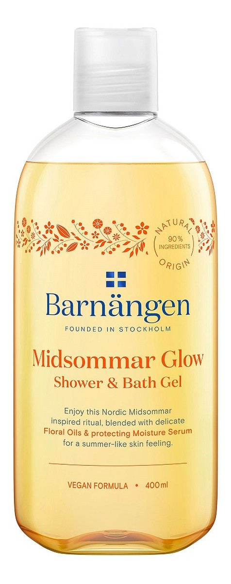 Midsommar Glow Shower & Bath Gel - Nawilżający żel do kąpieli i pod prysznic