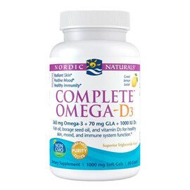 Complete omega-d3 suplement diety 60 kapsułek