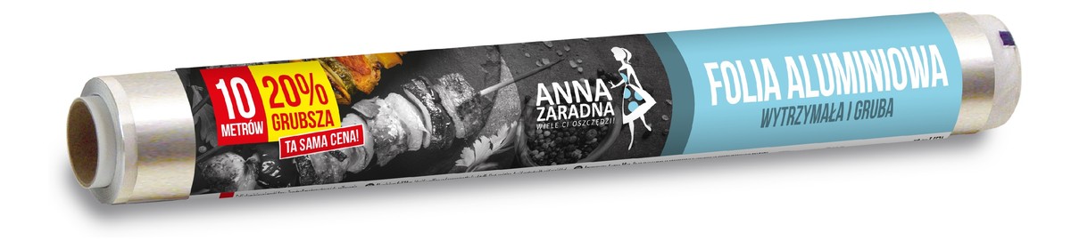 Folia aluminiowa 20% grubsza -10m.