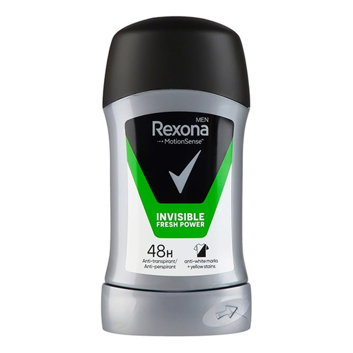 Rexona Invisible Fresh Power Antyperspirant w sztyfcie dla mężczyzn 48h 50ml