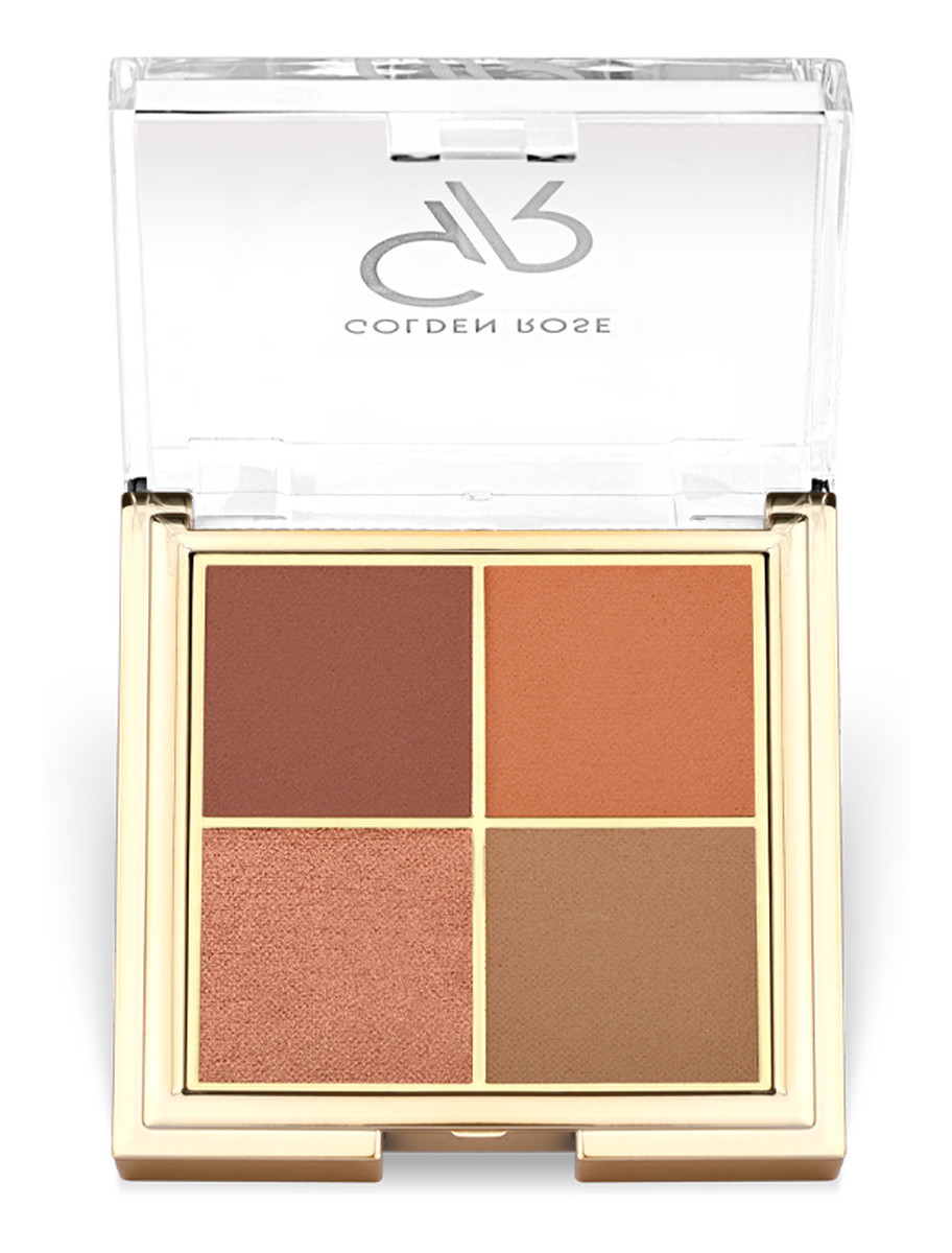 Paleta cieni do powiek poczwórna