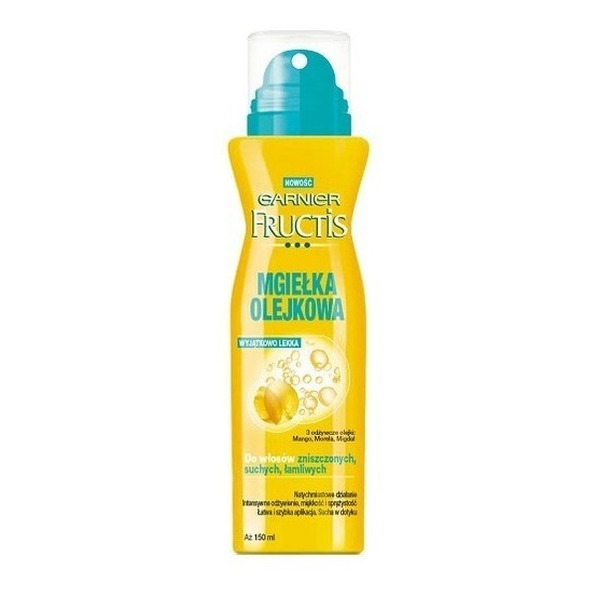 Garnier Fructis mgiełka olejkowa do włosów do włosów suchych przesuszonych i zniszczonych 200ml