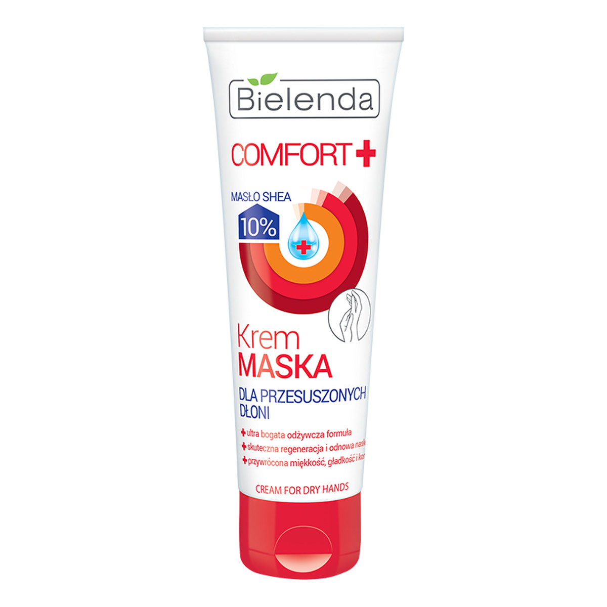 Bielenda Comfort+ Krem-Maska Dla Przesuszonych Dłoni 75ml