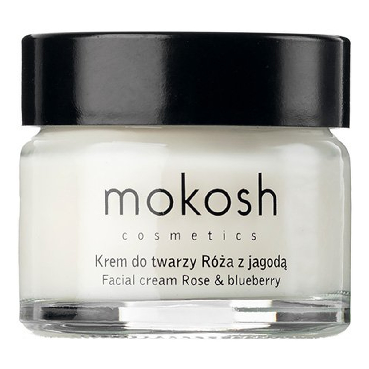 Mokosh Facial Cream Anti-aging Rose & Bluberry ujędrniający Krem do twarzy anti-aging róża z jagodą 15ml