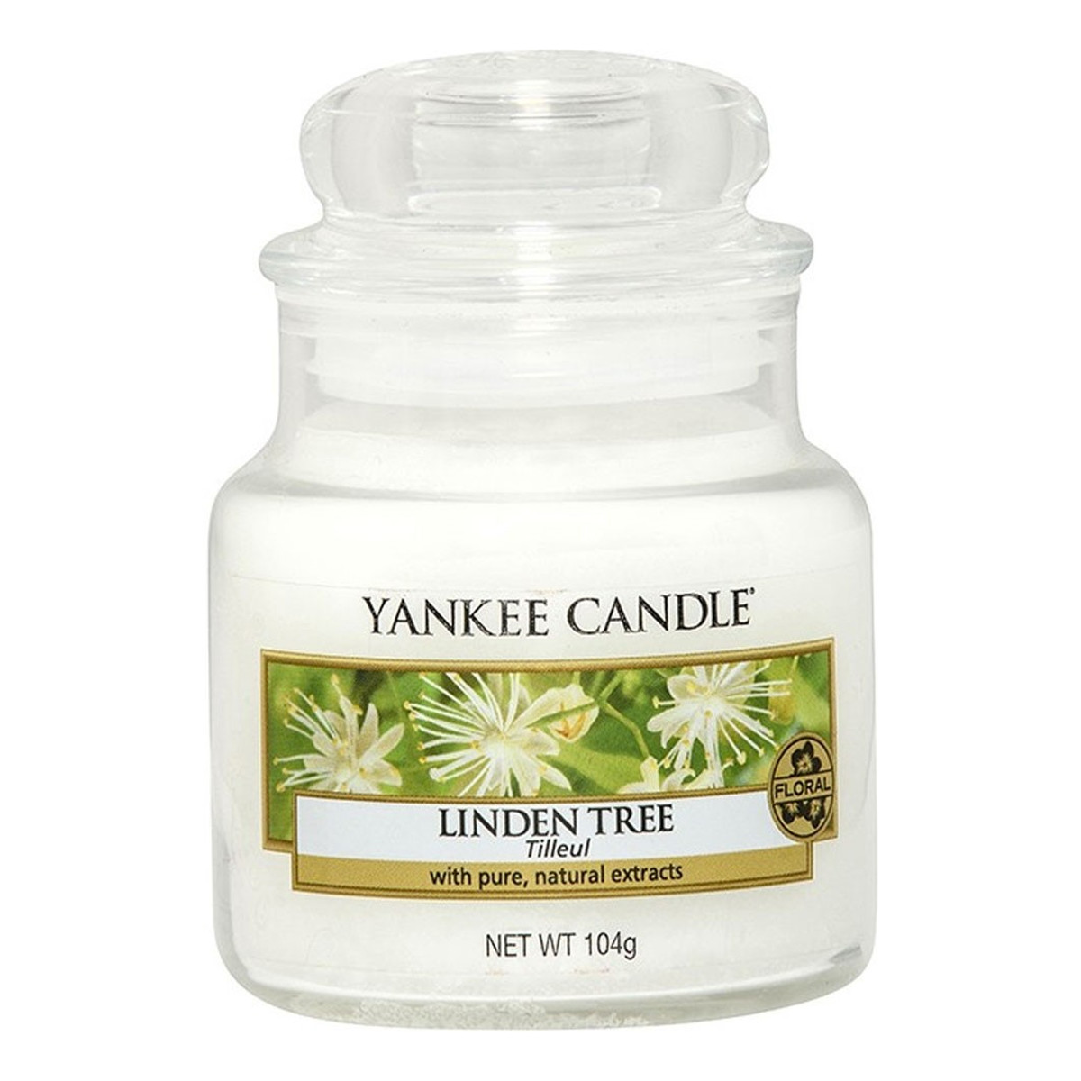 Yankee Candle Small Jar mała świeczka zapachowa Linden Tree 104g