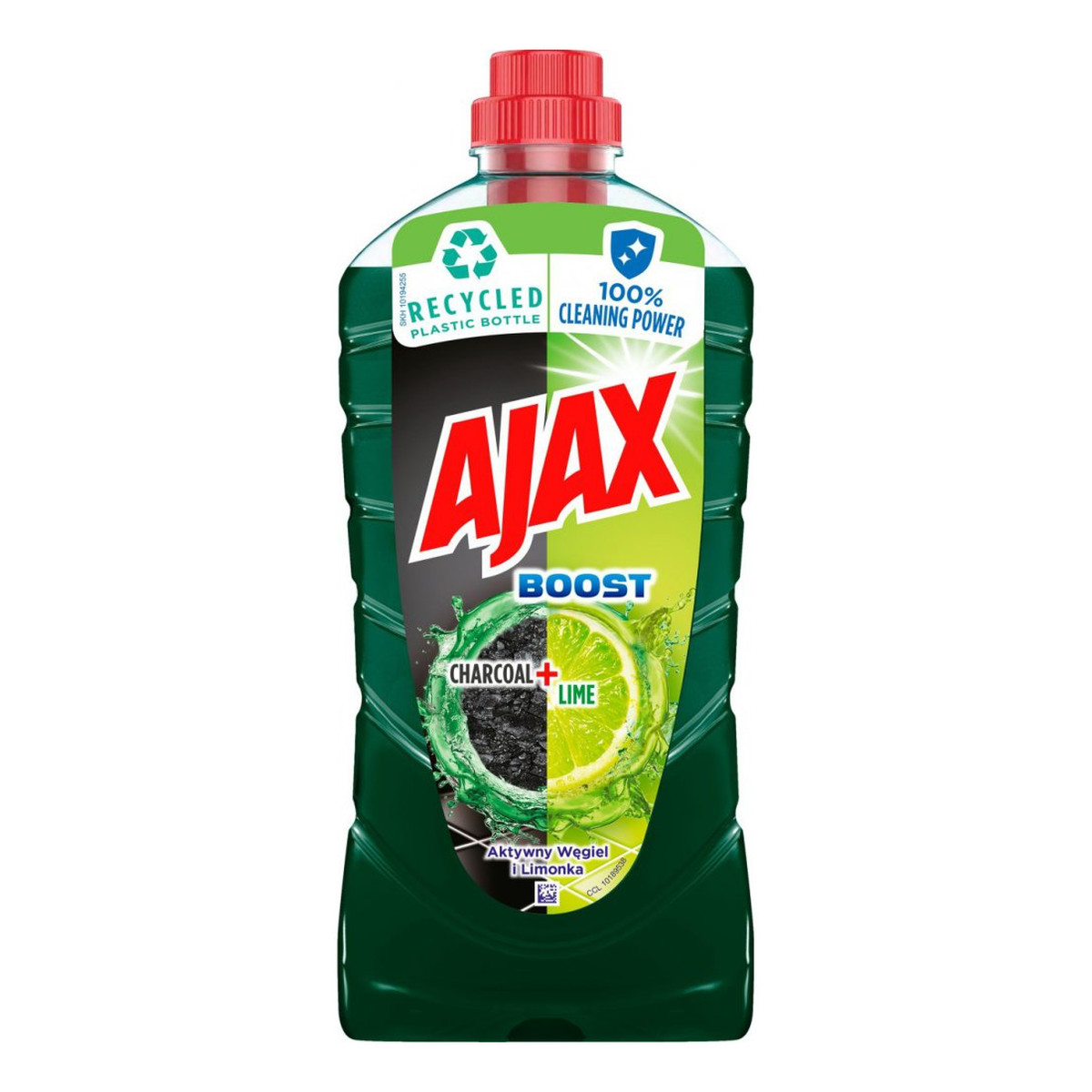Ajax Boost Płyn Uniwersalny Charcoal + Lime 1000ml