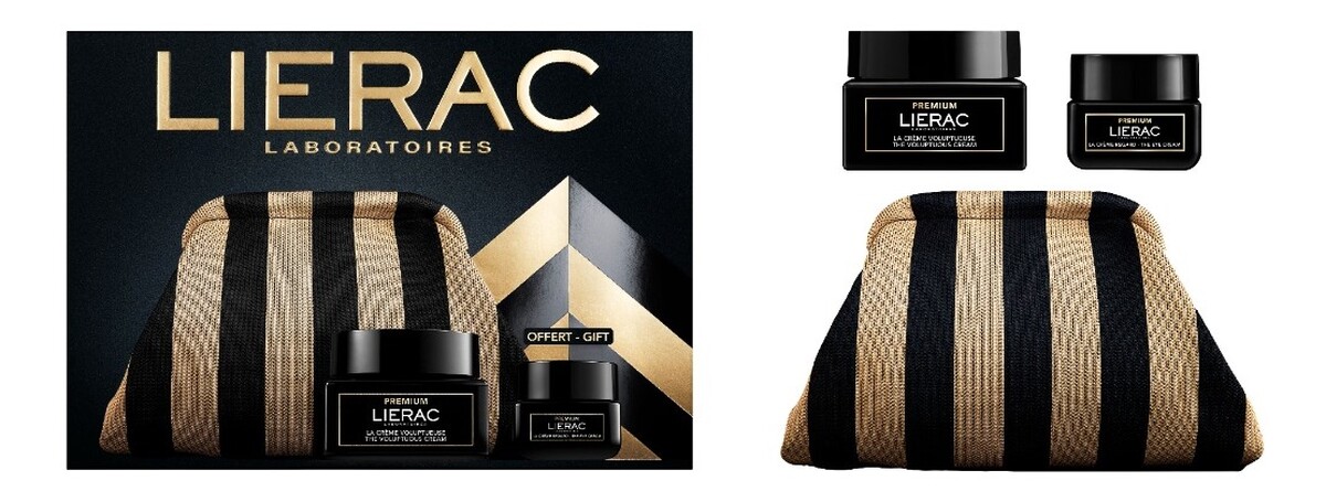 Zestaw bogaty krem przeciwstarzeniowy 50ml + przeciwstarzeniowy krem pod oczy 20ml + kosmetyczka