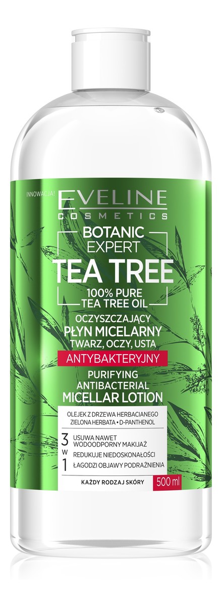 Tea Tree Oczyszczający Płyn micelarny antybakteryjny