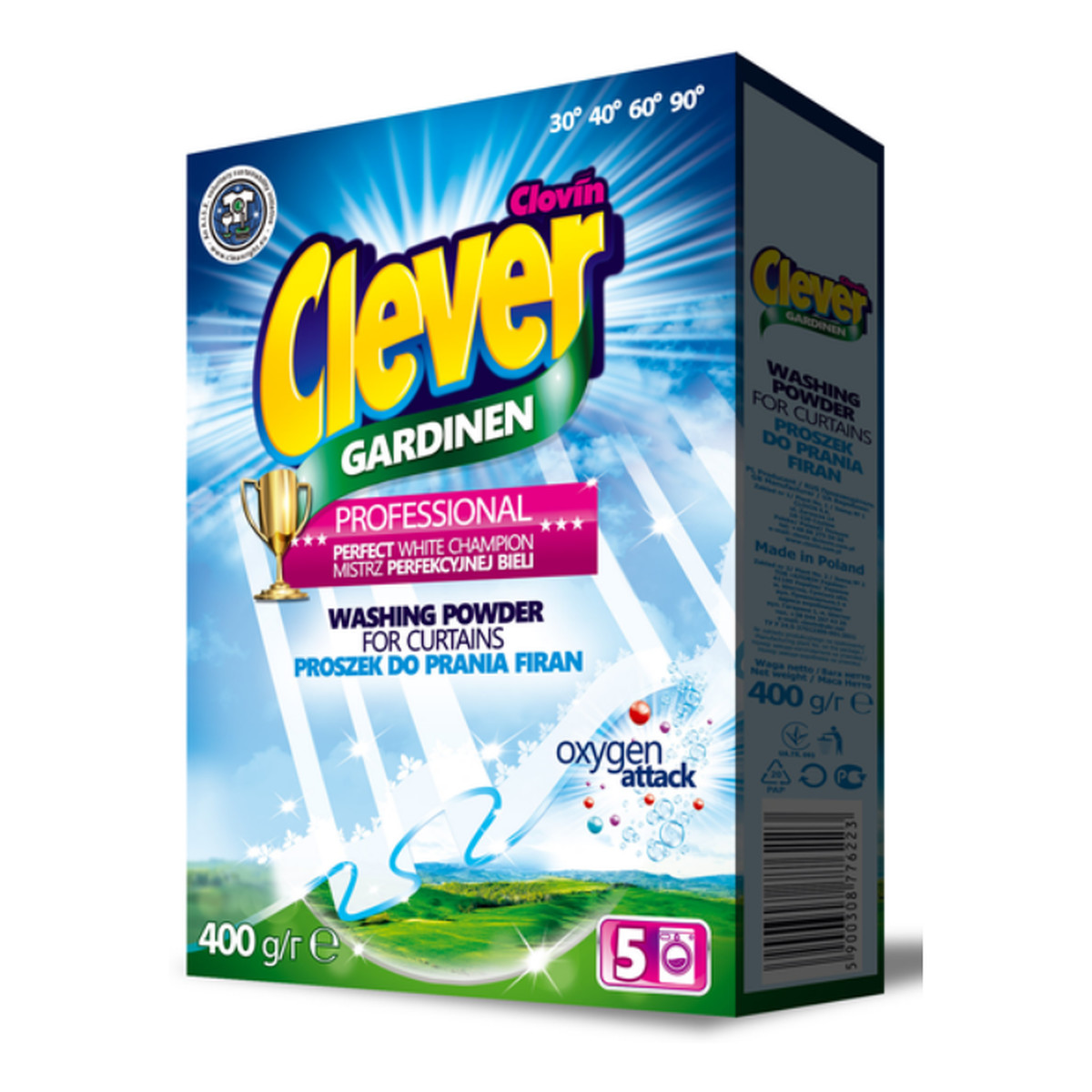 Clever Gardinen proszek do prania firan 400g