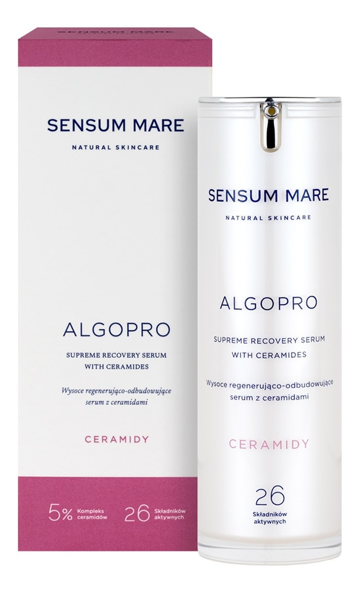 wysoce regenerujące-odbudowujące serum z ceramidami