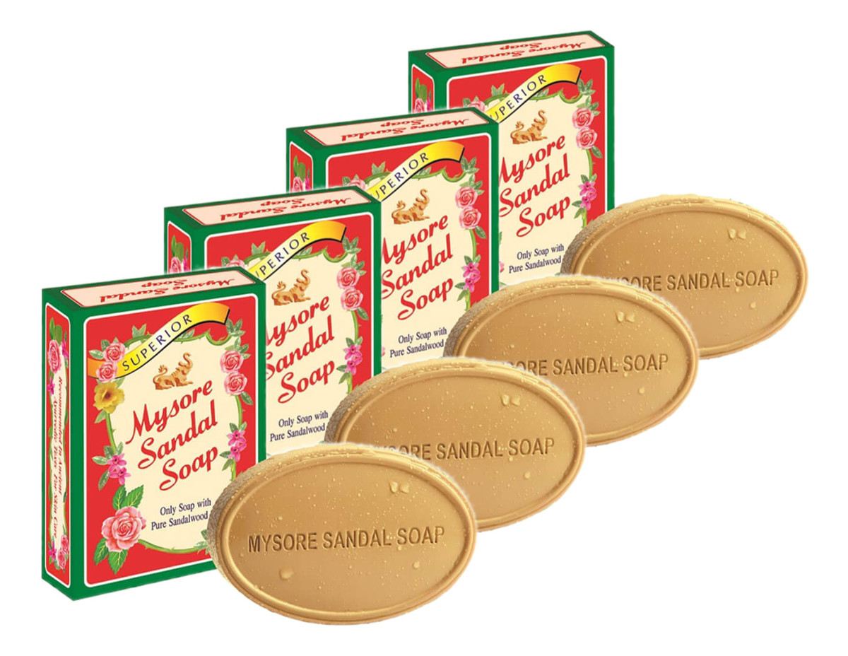 Mydło sandałowe Ajurwedyjskie 4x150g