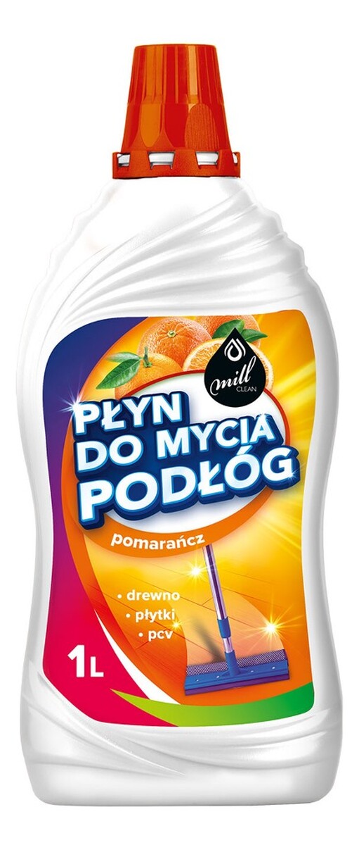 Płyn do mycia podłóg Uniwersalny Pomarańcza