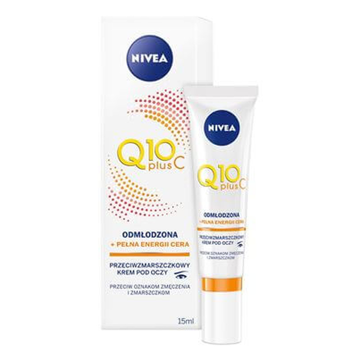 Nivea Q10 Plus C Krem przeciwzmarszczkowy energetyzujący pod oczy 15ml