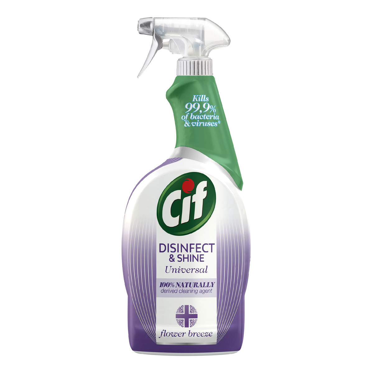 Cif Disinfect & Shine Spray czyszcząco-dezynfekujący Flower Breeze 750ml