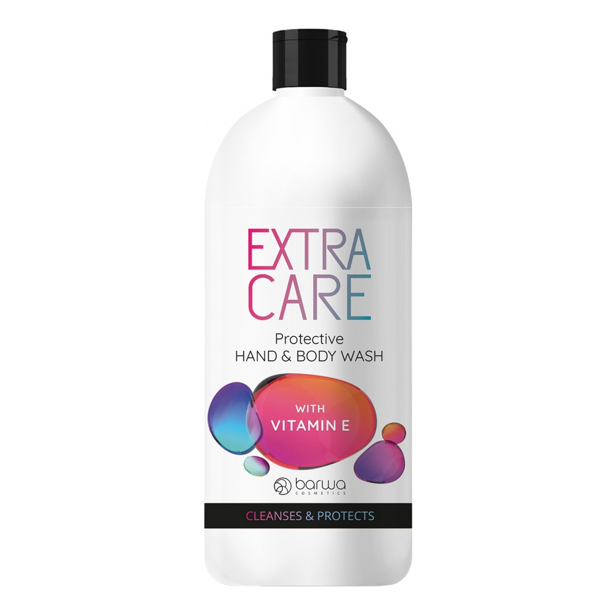 Barwa Extra Care Mydło w płynie do rąk i ciała ochronne - z witaminą E 500ml