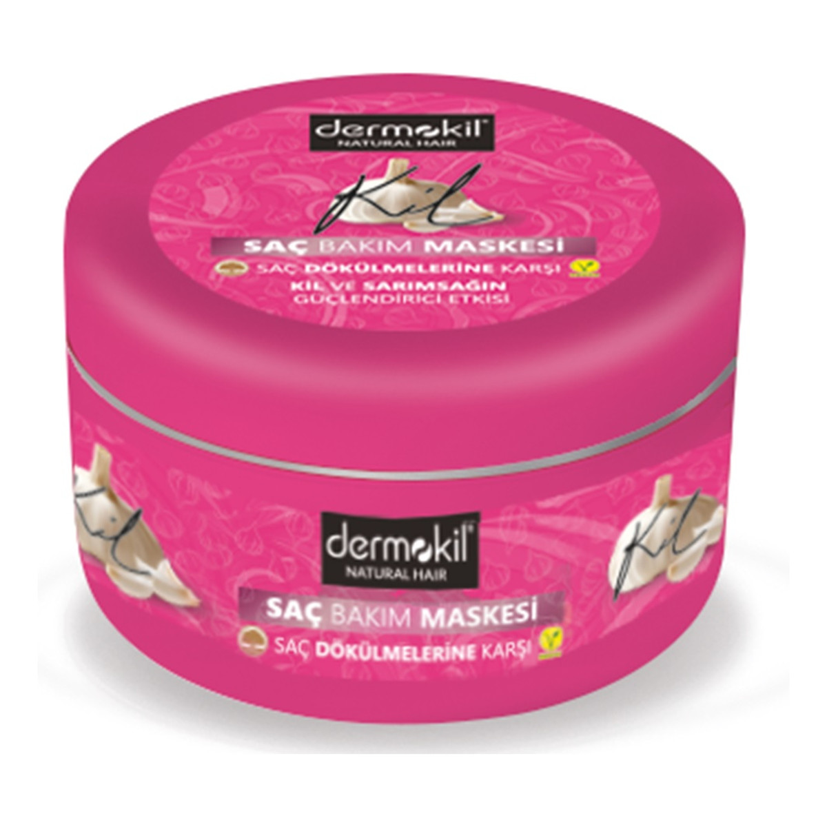 Dermokil Natural hair mask maska do włosów garlic 300ml