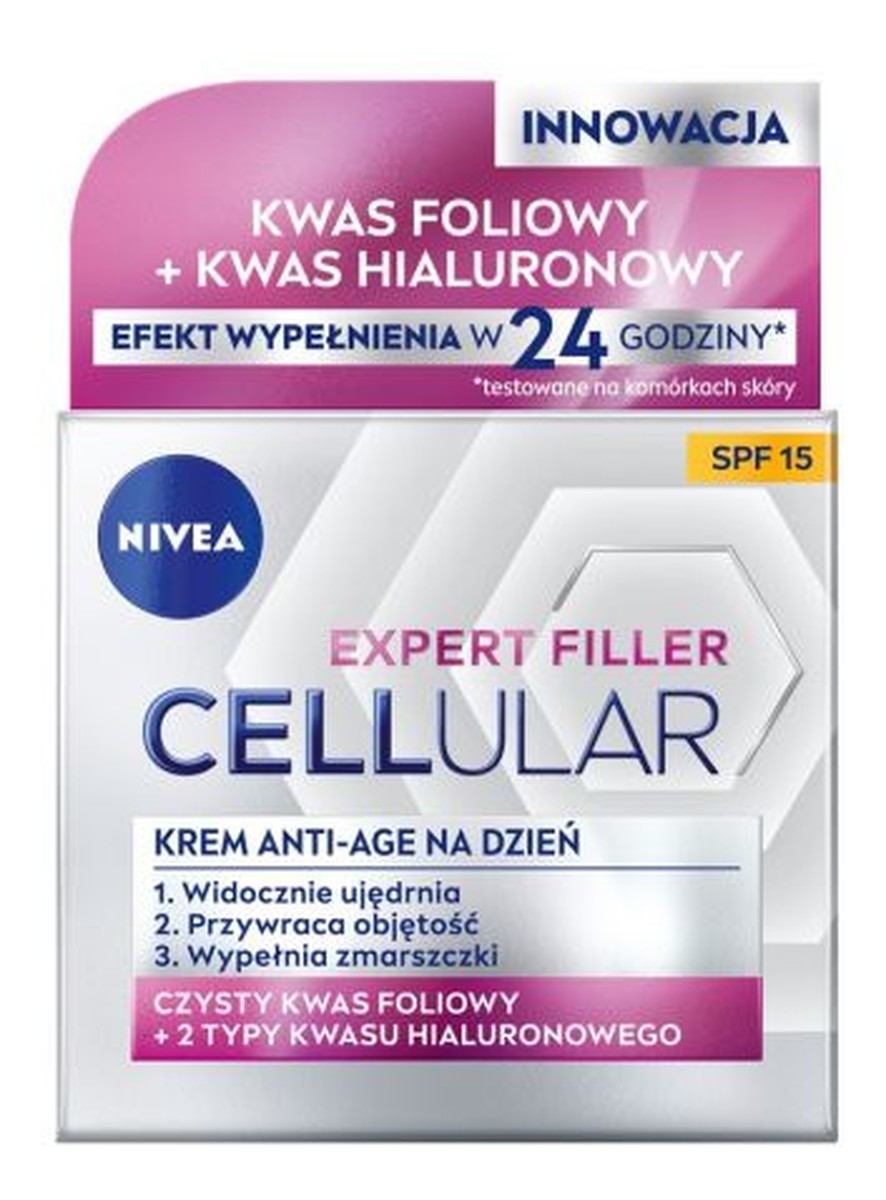 Widoczne Ujędrnienie SPF 15 Przeciwzmarszczkowy krem na dzień