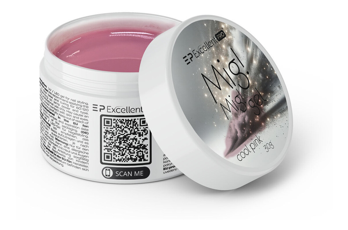 Żel budujący cool pink