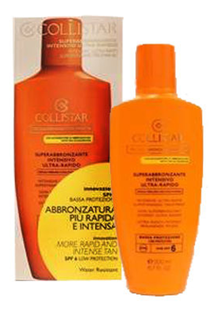 Superabbronzante intensivo ultra-rapido intensywny przyspieszacz opalania spf 6