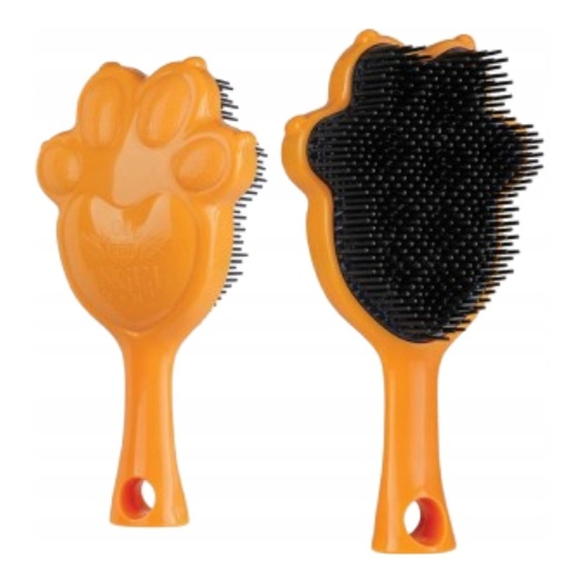 Tangle Angel Pet mini mała szczotka dla zwierząt pomarańczowa