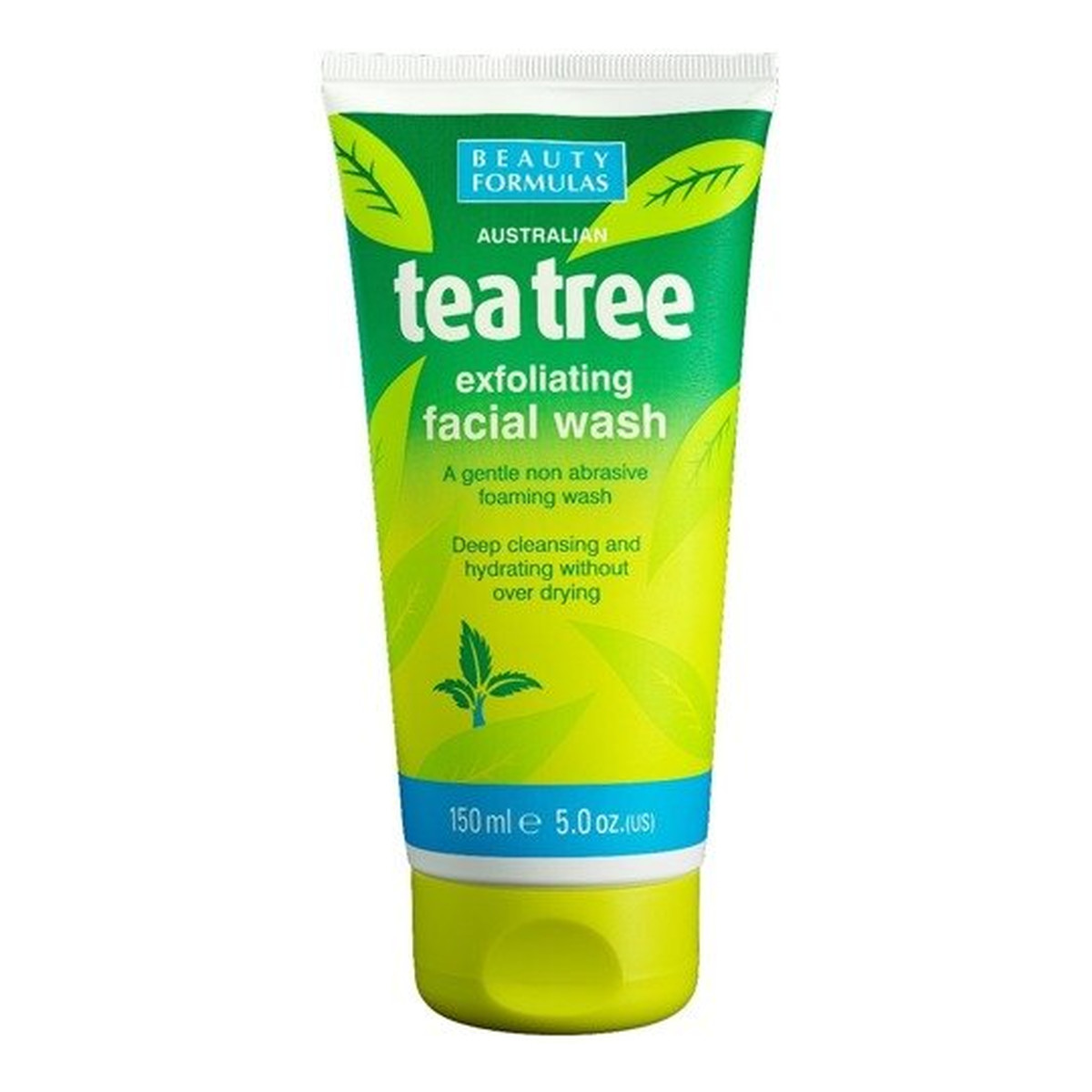 Beauty Formulas Tea Tree Exfoliating Facial Wash złuszczający Żel do mycia twarzy 150ml