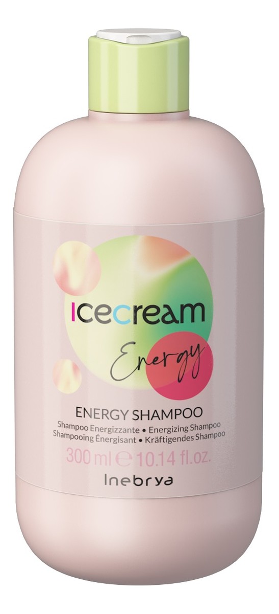 Ice cream energy energetyzujący szampon dla włosów słabych i cienkich