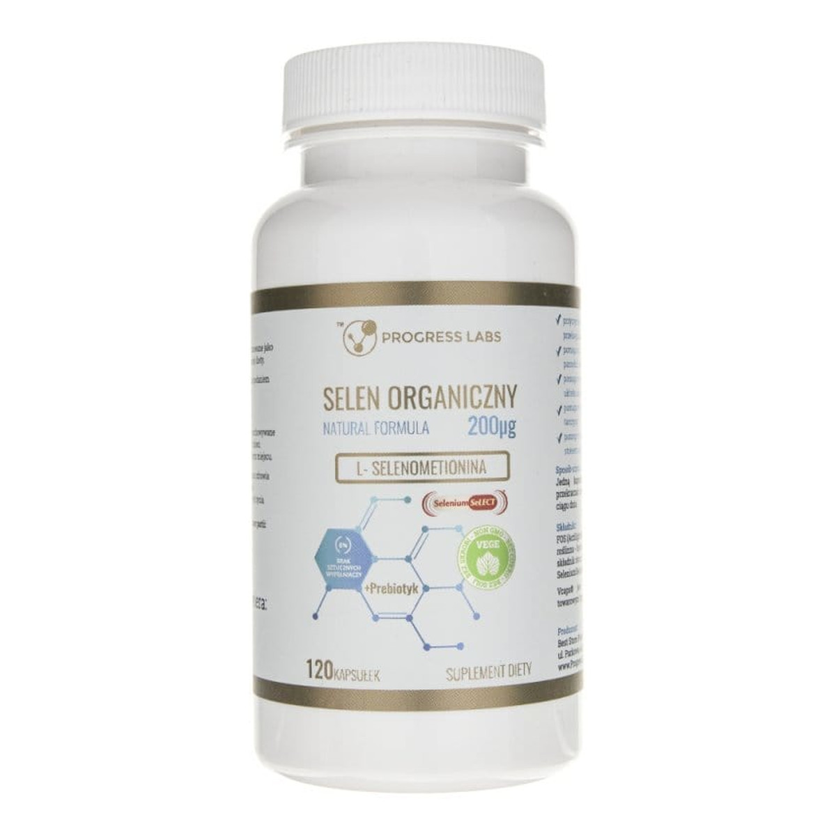 Progress Labs Selen organiczny suplement diety 200g