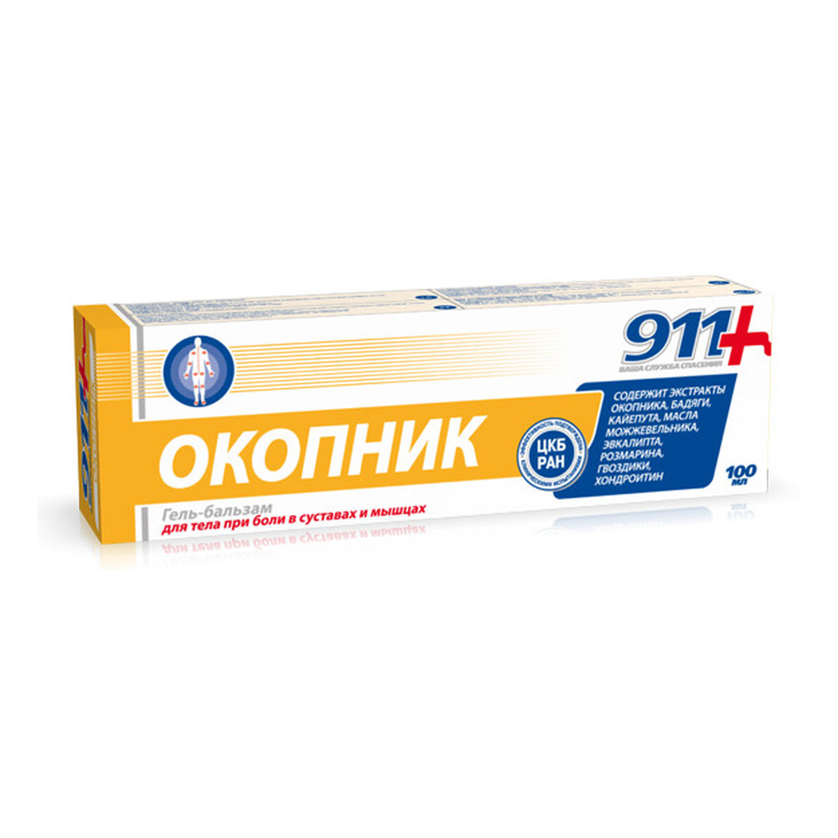 911 Żel Balsam do ciała z Żywokostem 100ml