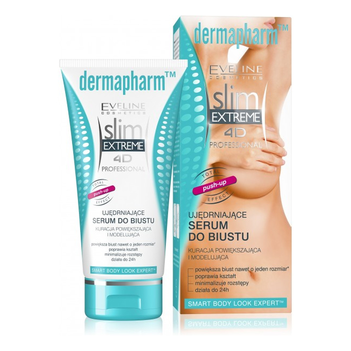 Eveline Slim Extreme 4D Dermapharm Ujędrniające Serum Do Biustu 150ml
