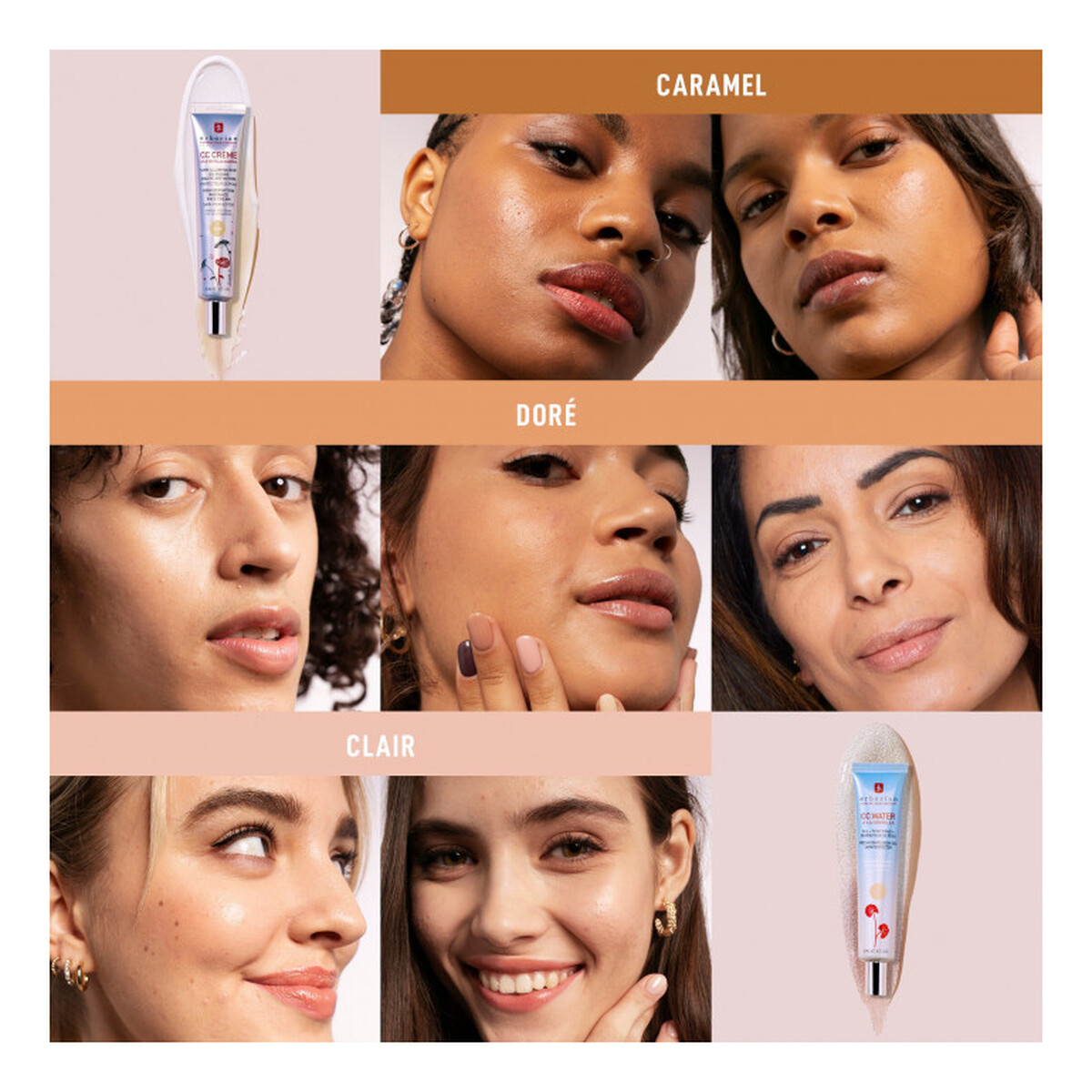 CC Water żel do wszystkich rodzajów skóry i różnych odcieni Dore