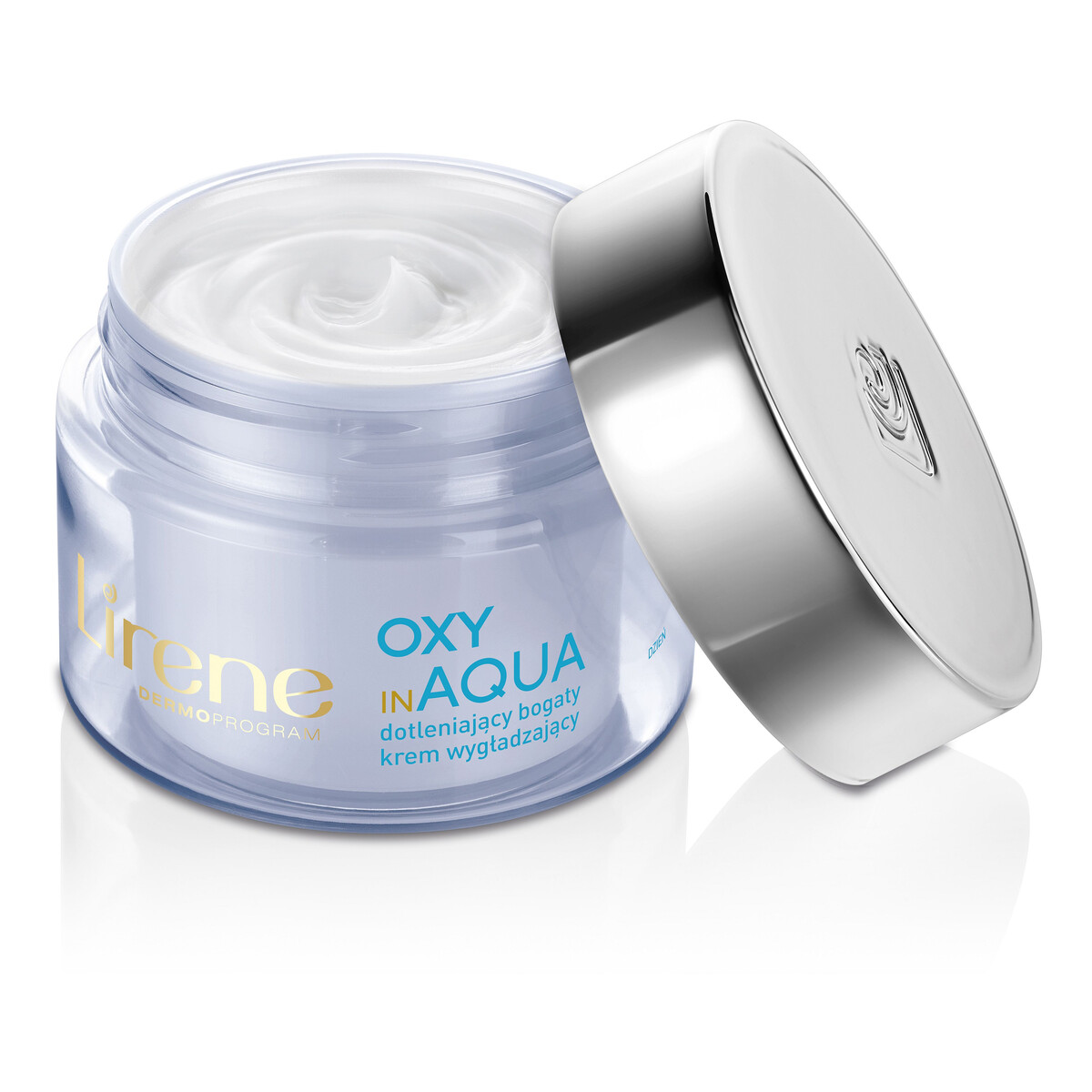 Lirene OXY IN AQUA DOTLENIAJĄCY BOGATY KREM WYGŁADZAJĄCY SPF 30 CERA WRAŻLIWA 50ml