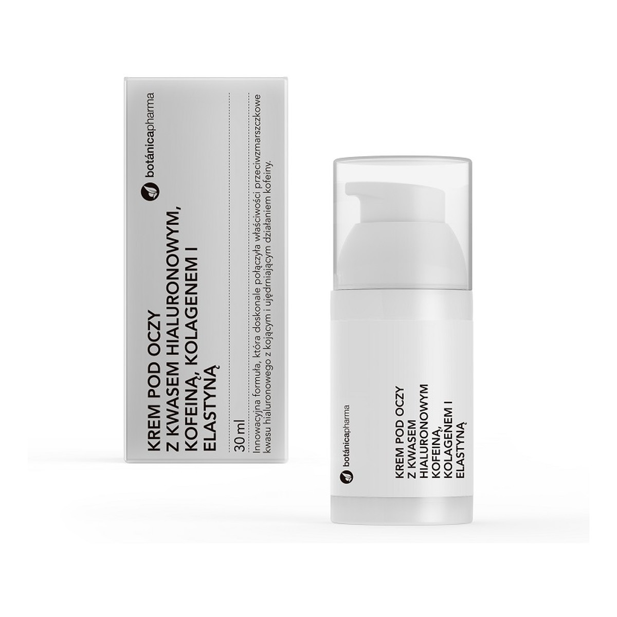 Botanicapharma Krem pod oczy z kwasem hialuronowym i kolagenem 30ml