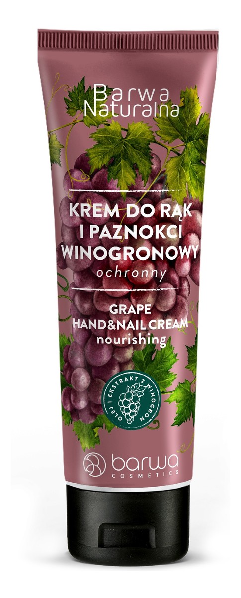 Krem ochronny do rąk i paznokci winogronowy