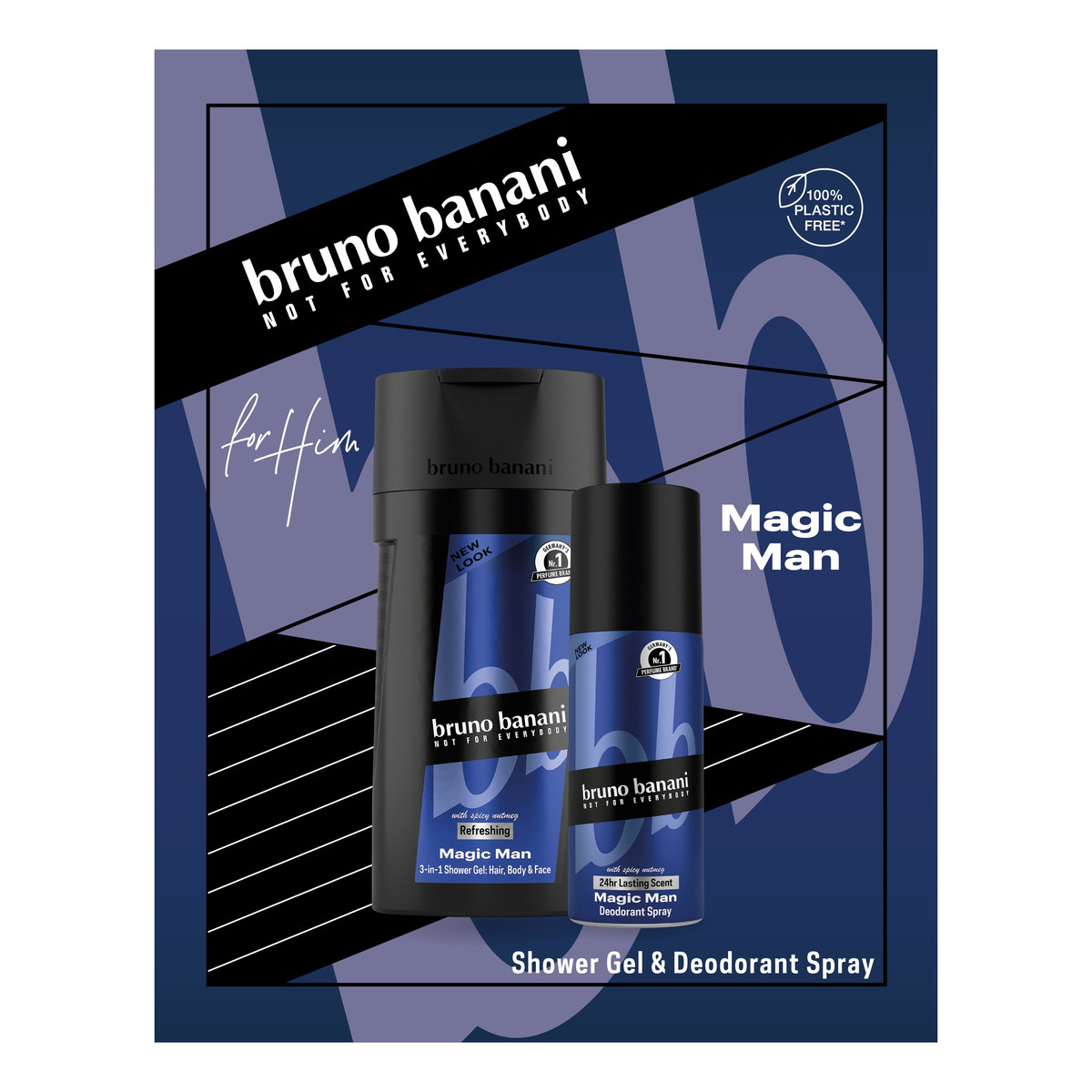 Bruno Banani Magic Man Zestaw prezentowy Dezodorant spray + żel pod prysznic