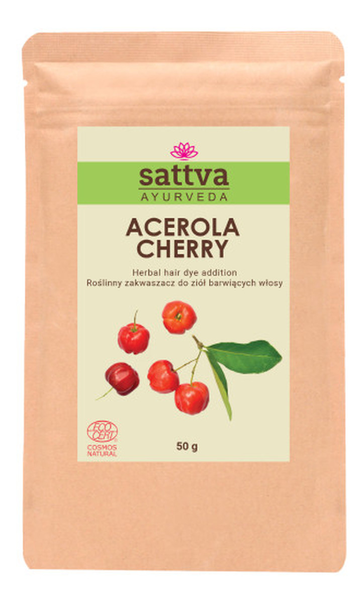 Zakwaszacz do henny i ziół barwiących Acerola Cherry