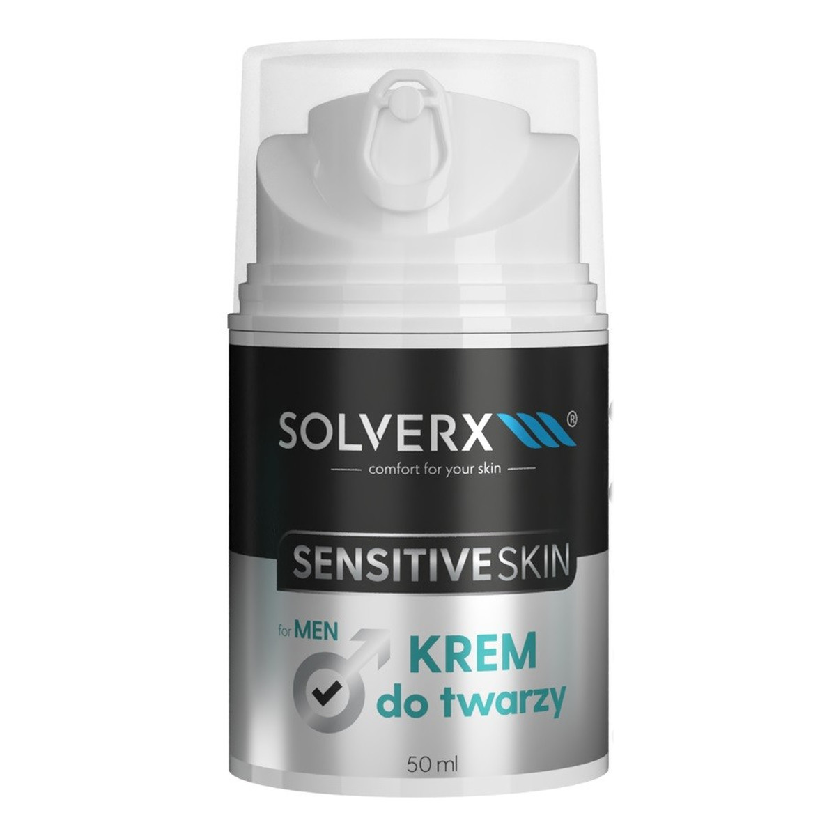 Solverx Sensitive Skin Men Krem do twarzy 50ml