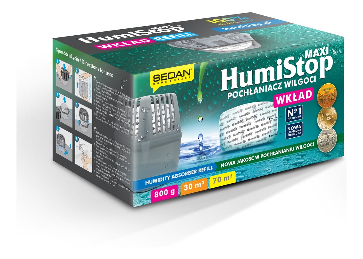 Wkład do pochłaniacza wilgoci