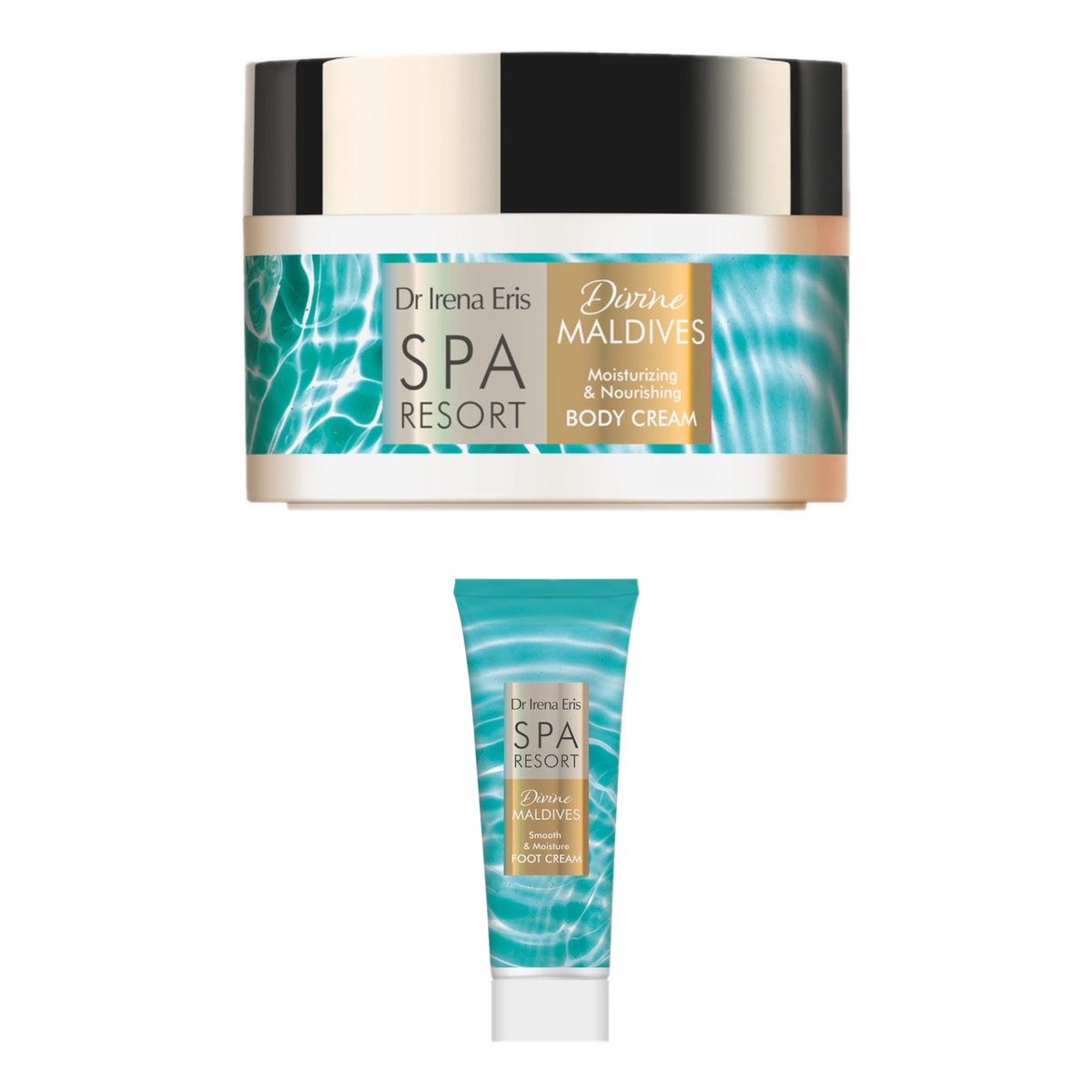 Dr Irena Eris Spa Resort Divine Maldives Balsam do ciała 200ml + Krem do stóp 75ml