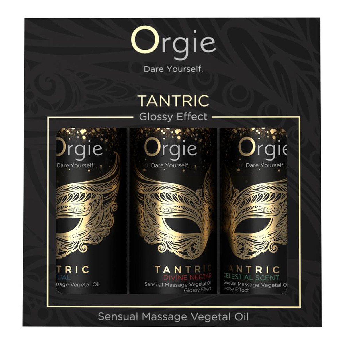 Orgie Tantric Kit Zestaw olejków do masażu 3x30ml