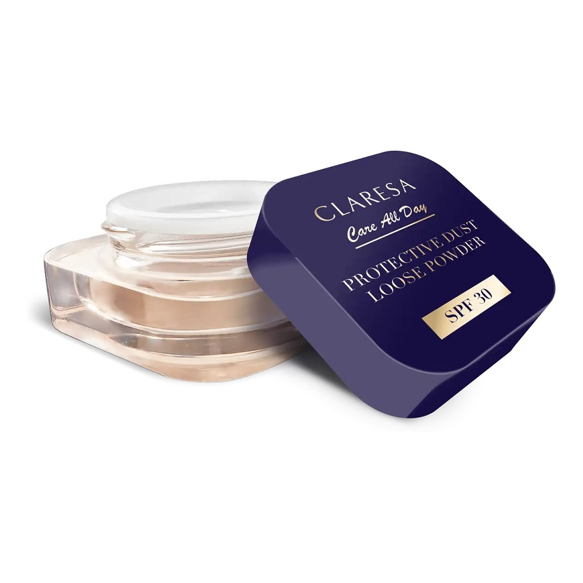 Claresa Care All Day Puder sypki utrwalający z filtrem SPF30 Universal 5g