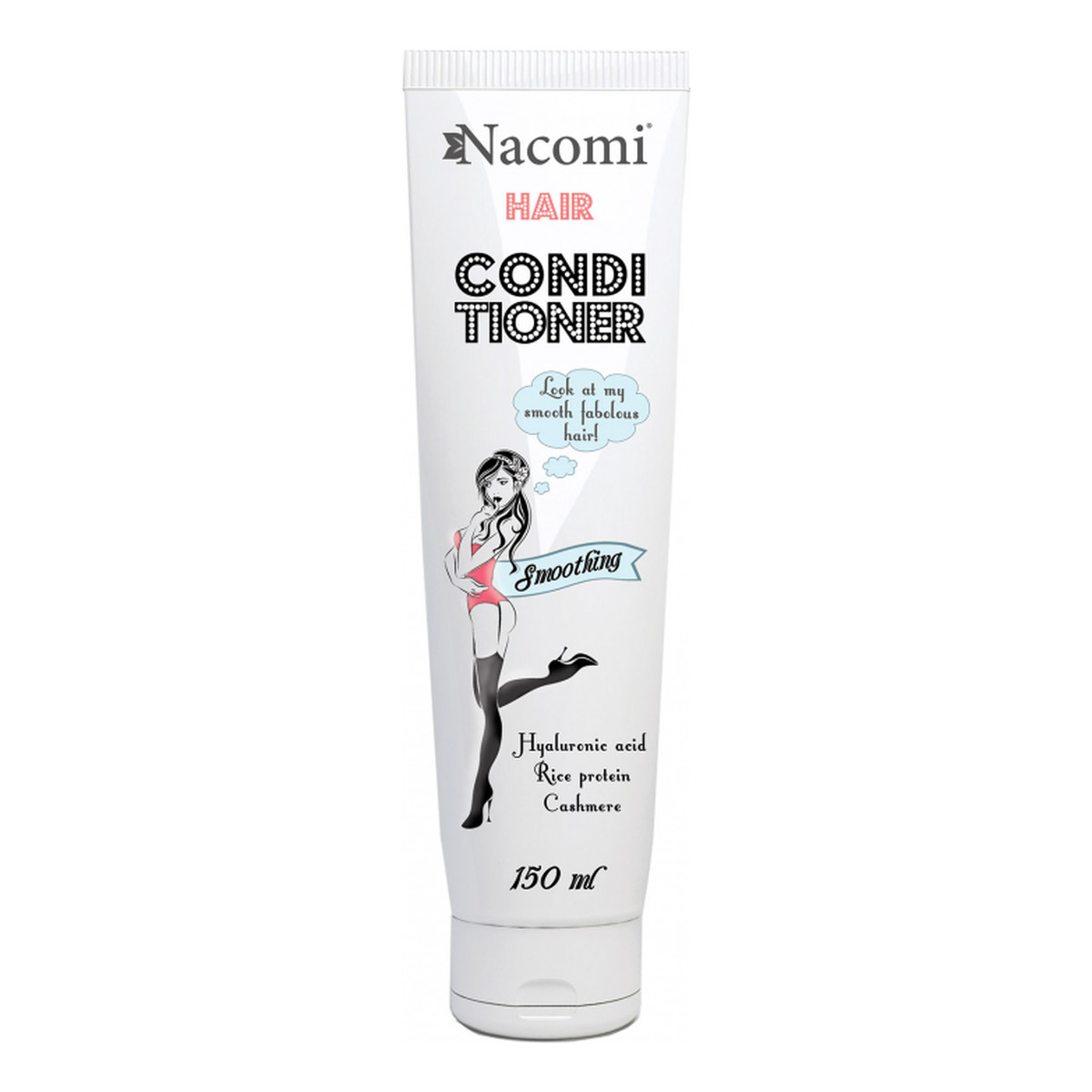 Nacomi wygładzająco-nawilżająca odżywka do włosów 150ml