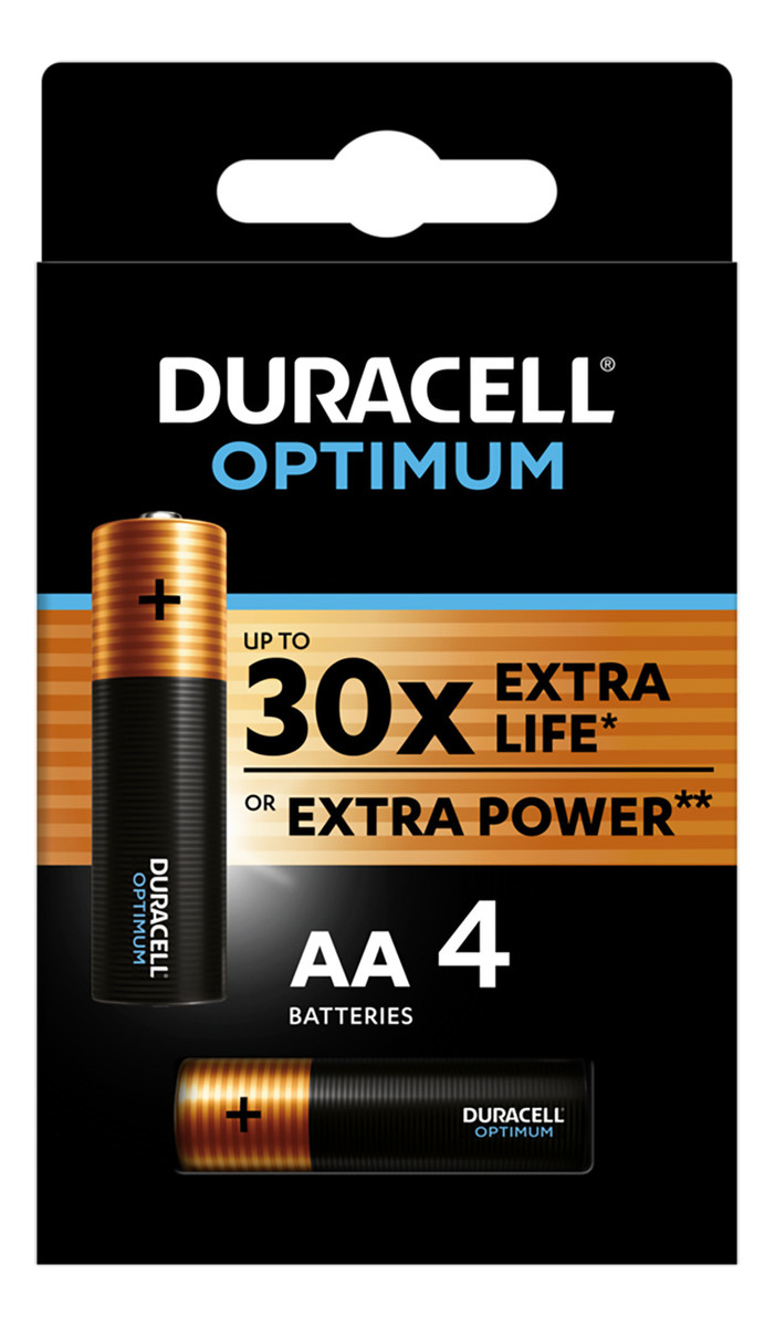 Baterie Alkaliczne Optimum Extra Power AA LR06 (4)