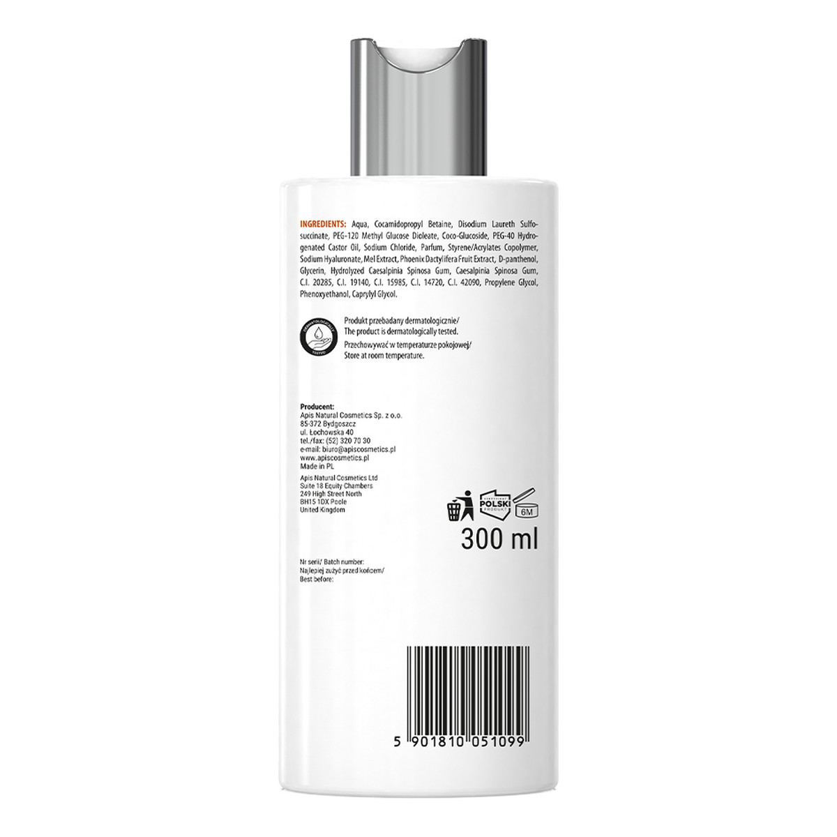 Apis Salted Caramel Żel pod prysznic 300ml