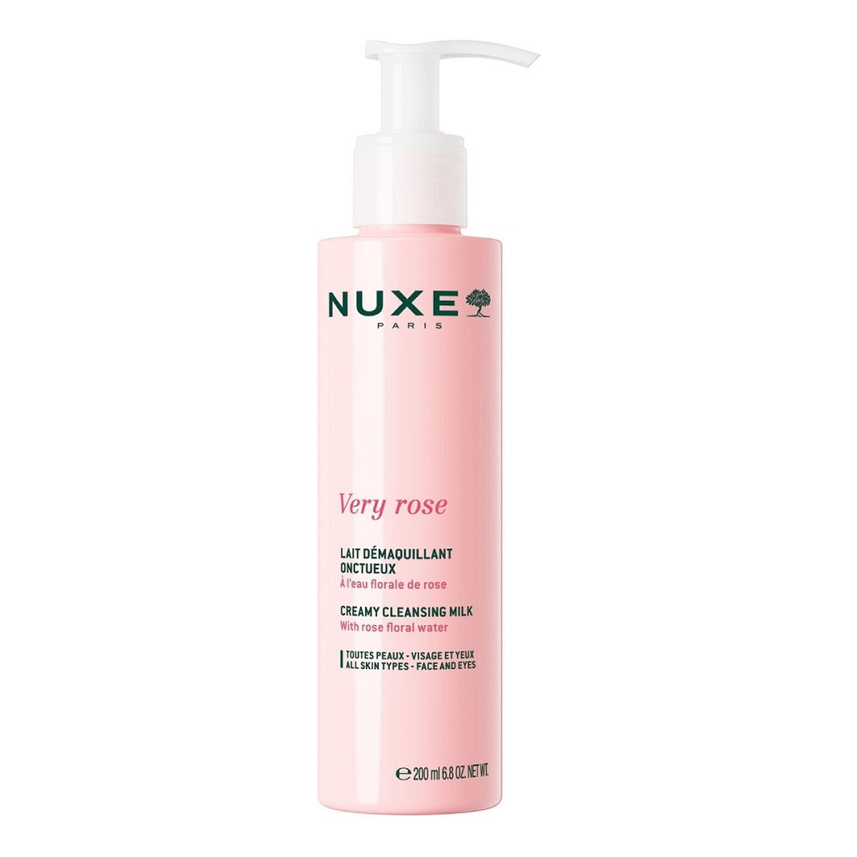 Nuxe Very Rose Kremowe mleczko do demakijażu 200ml