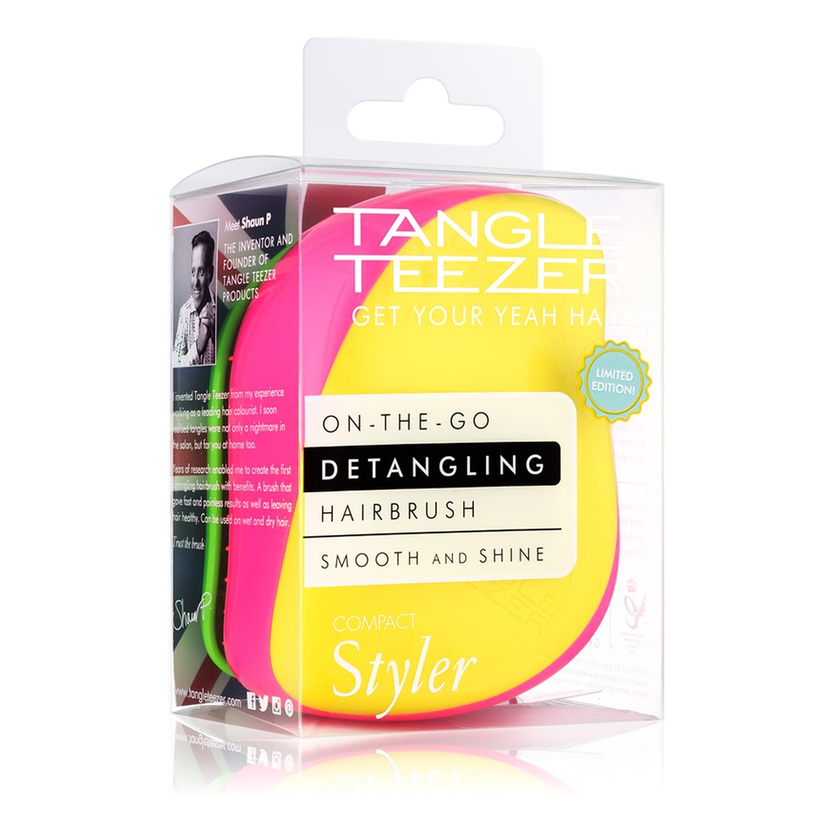 Tangle Teezer Compact Styler Hairbrush szczotka do włosów Kaleidoscope