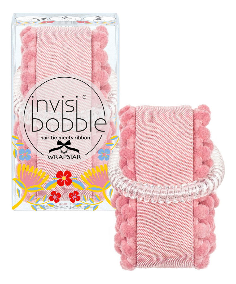 Wrapstar flores & bloom gumka do włosów ze wstążką